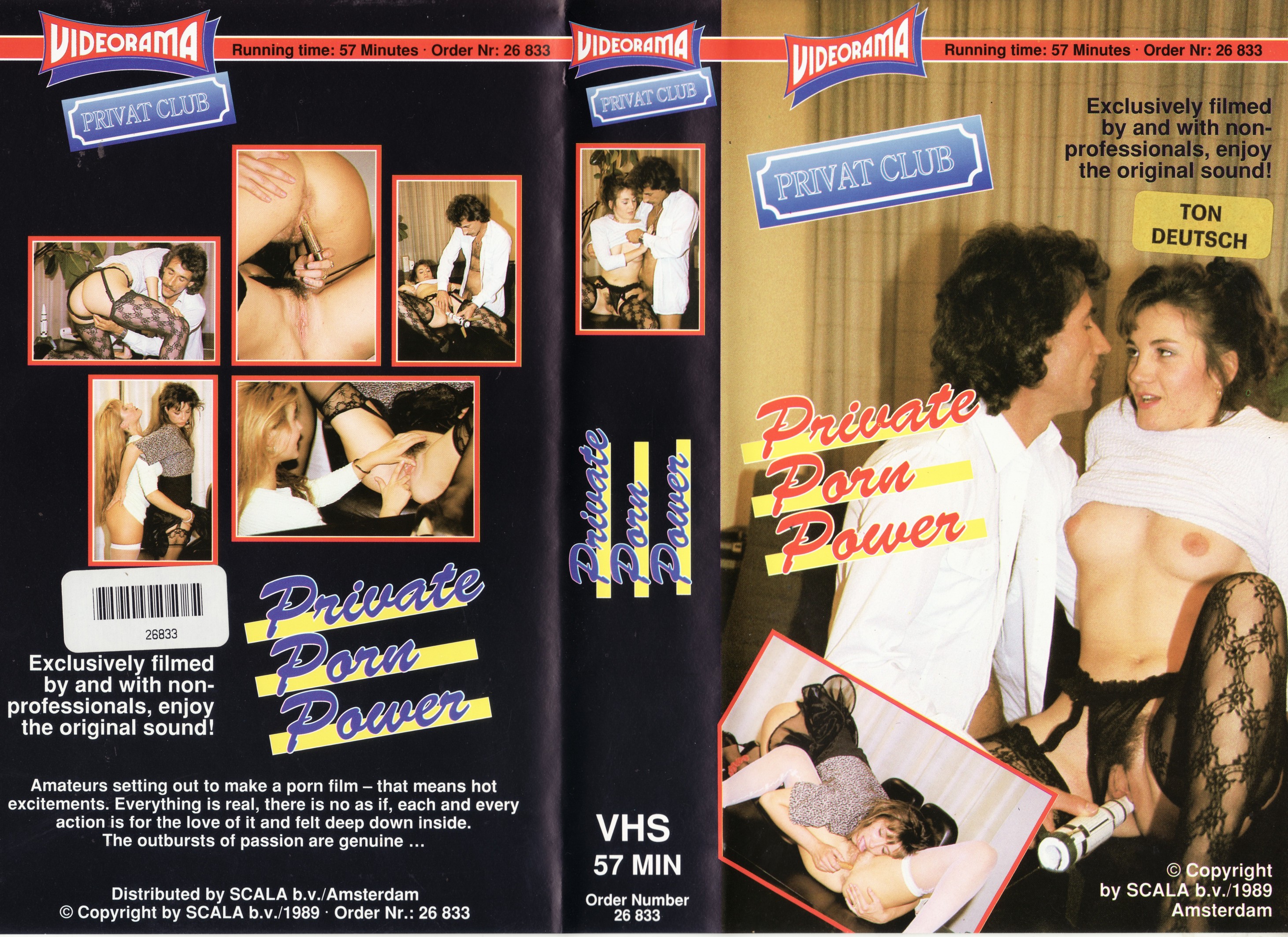 Private Porno Power /    (Videorama) [1989 ., Classic, VHSRip]