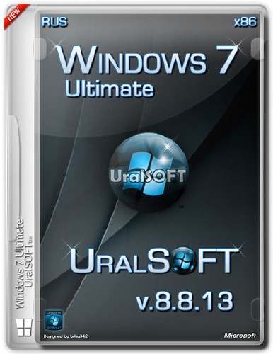 Windows 7 x86 Ultimate UralSOFT v.8.8.13 (RUS/2013)