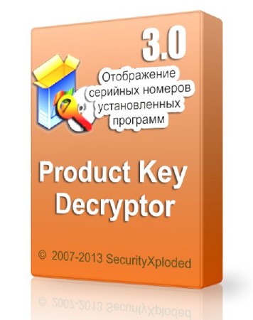 Product Key Decryptor 3.0 
