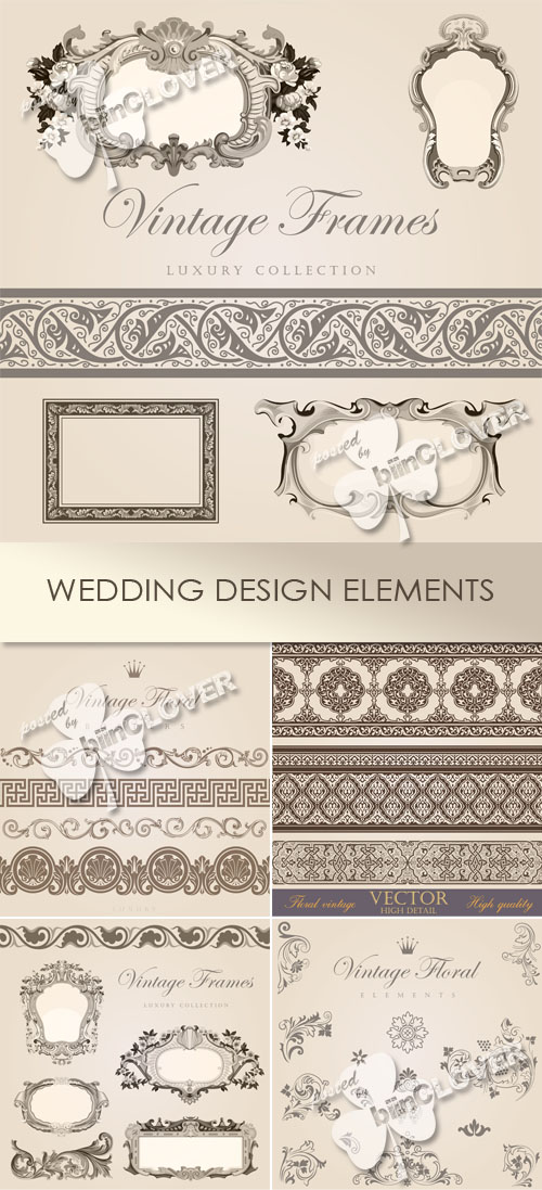 Wedding design elements 0479