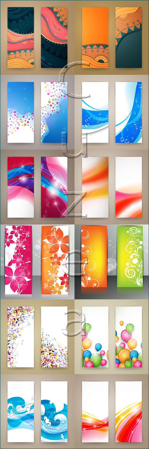 Holiday banners, part 2 - vector stock