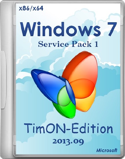 Windows 7 SP1 TimON-Edition 2013.09 (x86/x64/RUS/2013)