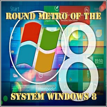 Round Metro of the system Windows 8
