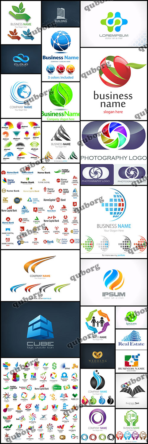 Stock Vector - Collection of Logos Part 5