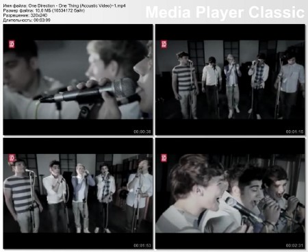 One Direction - One Thing (Acoustic Video) mp4