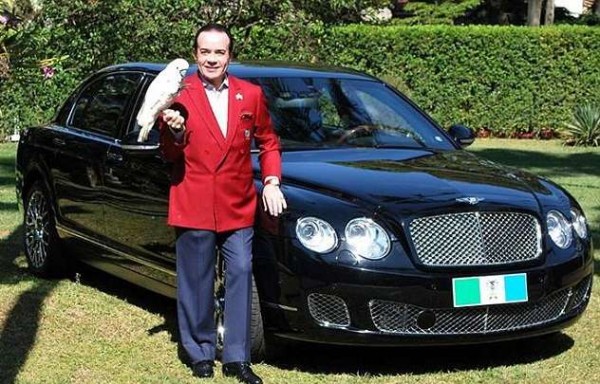 Бразильский бизнесмен закопал в землю Bentley стоимостью 500000$