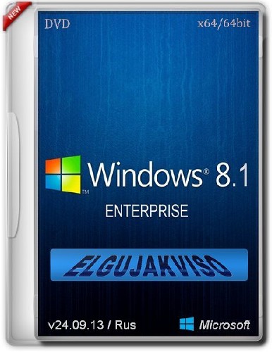 Windows 8.1 Enterprise Elgujakviso Edition v.24.09.13 (x64/RUS/2013)