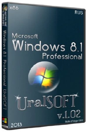 Windows 8.1 x86 Pro UralSOFT v.1.02 (RUS/2013)