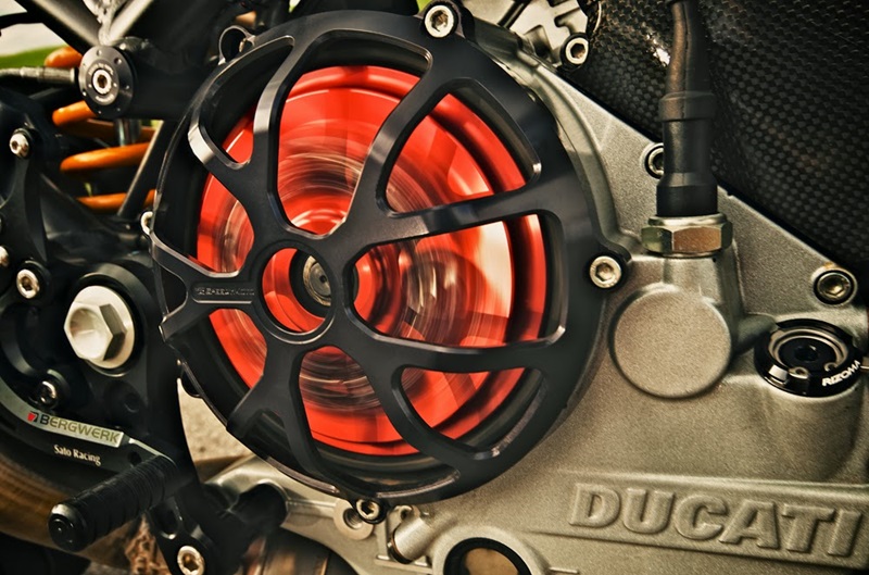 Тюнингованный мотоцикл Ducati Monster MS4R 2007