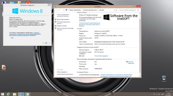 Windows 8.1 Pro x64 UralSOFT v.1.03 (2013/RUS)