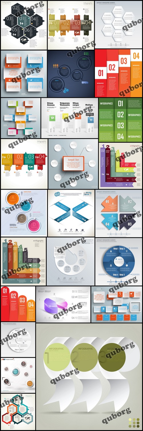 Stock Vector - Infographics Collection 37