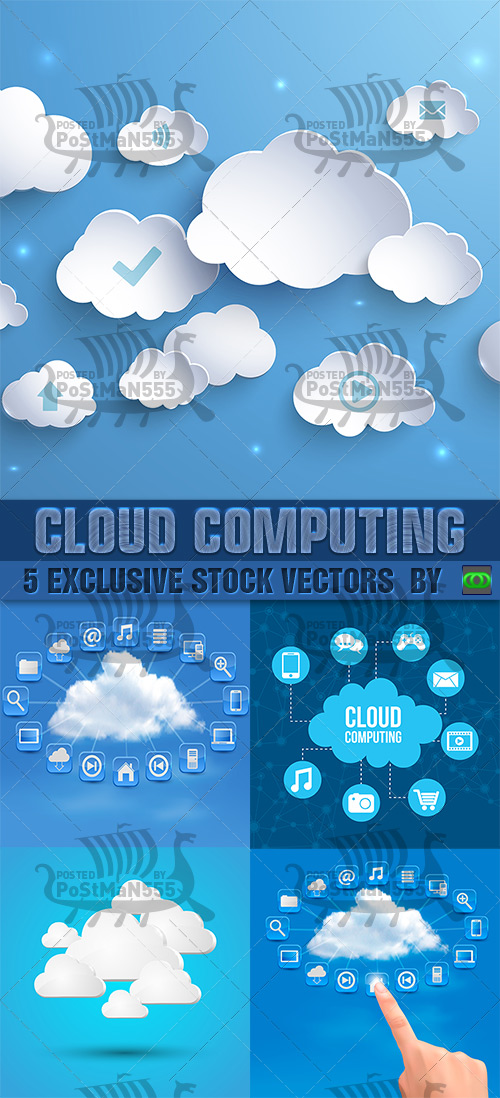 VECTOR CLIPART -   / Cloud Computing
