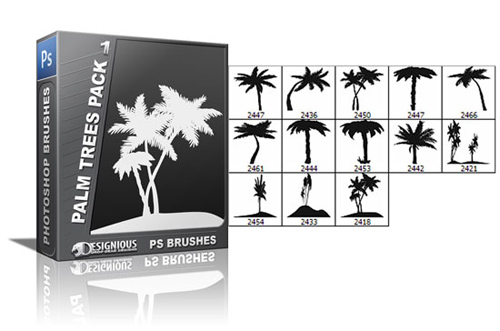 Palm Trees PS Brushes 1