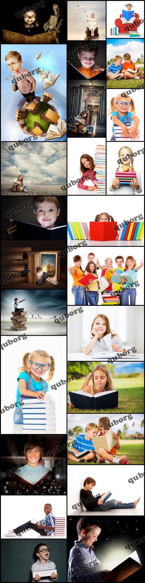 Stock Photos - Children With Book