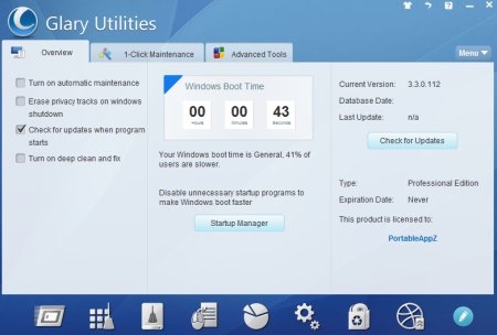Glary Utilities Pro 3.9.3.142 Rus Portable