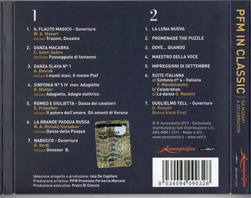 Premiata Forneria Marconi - Classic: Da Mozart A Celebration (2013) 2 CD