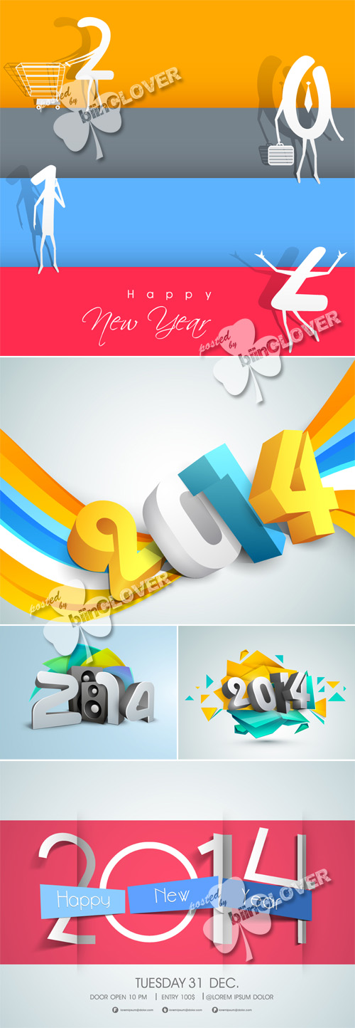 New Year 2014 background 0494