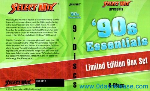 Select Mix 90's Essentials 28 CD Box Set (Vol. 01 - Vol. 28)
