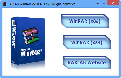 WinRAR 5.00 All-in-One Edition (x86/x64) Full Download