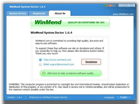 WinMend System Doctor 1.6.5.0