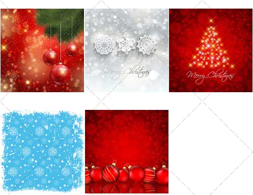        | Beautiful backgrounds for Christmas and New Year, 