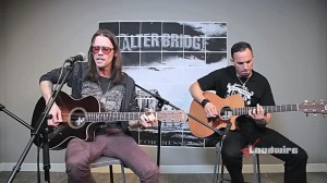 Alter Bridge - Addicted to Pain (Acoustic for Loudwire 2013)