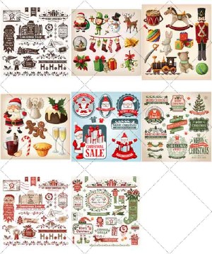    , ,  ,   | Thematic elements and attributes, labels, toys, Christmas-tree decorations, 