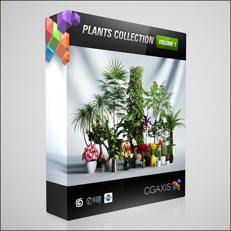 [3DMax] CGAxis Models Volume 01 Plants