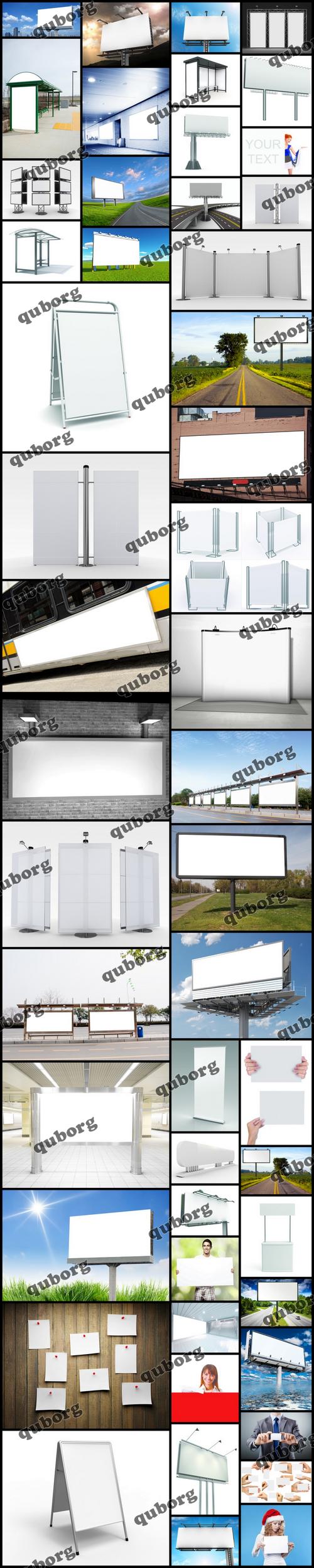 Stock Photos - Advertising Stands and Billboards
