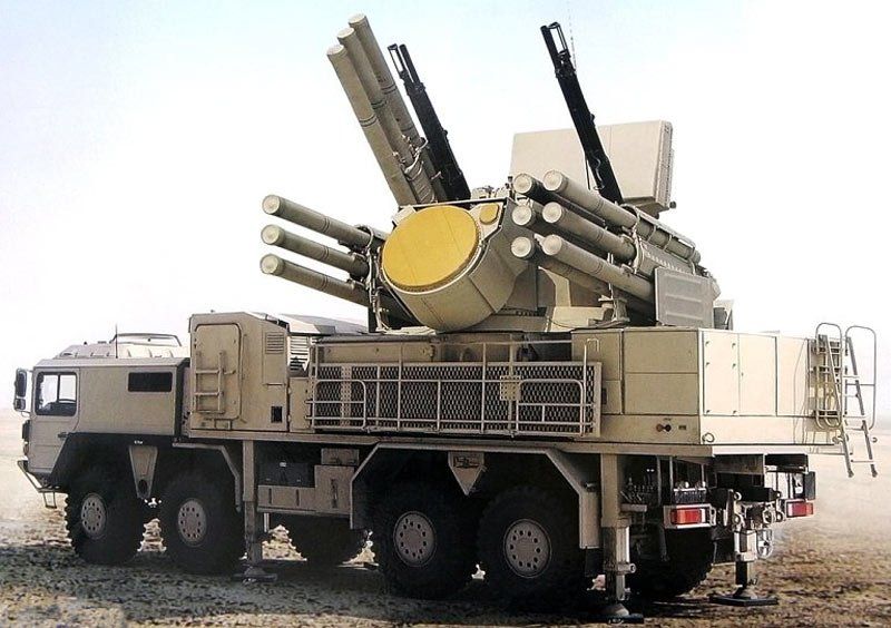 Anti-aircraft gun-missile short-range "Armour-C1 '96K6