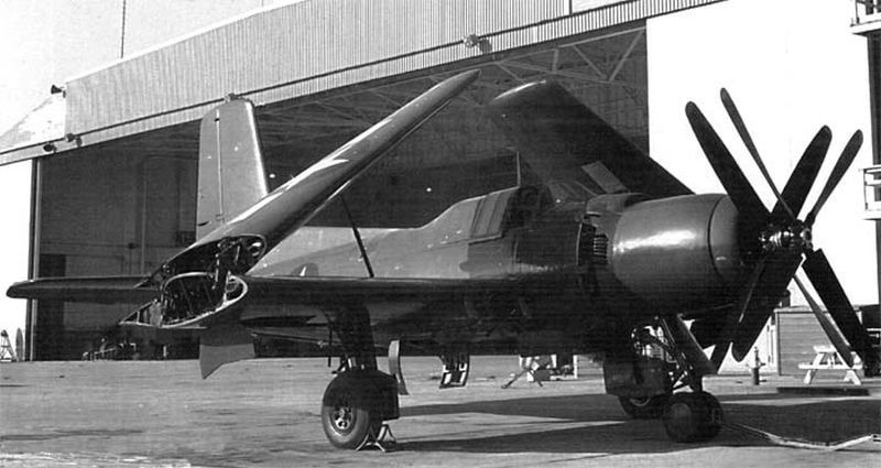 Палубный универсальный самолёт «Douglas TB2D Skypirate» (прототип)