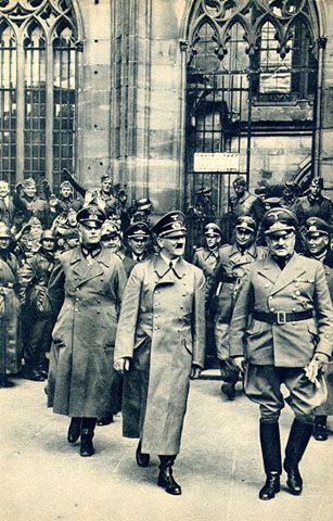 How did Hitler's chief of the German Nation