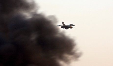 The Israeli Air Force attacked a suburb of Damascus