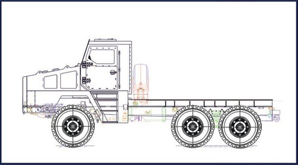 Проект бронированного грузовика "Звездочет-Федерал-М"