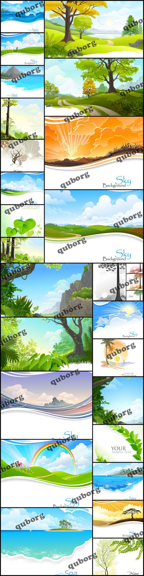 Stock Vector - Nature Background