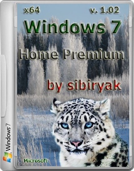 Windows 7 Home Premium by sibiryak 3.11.2013 v.1.02 (2013/64)