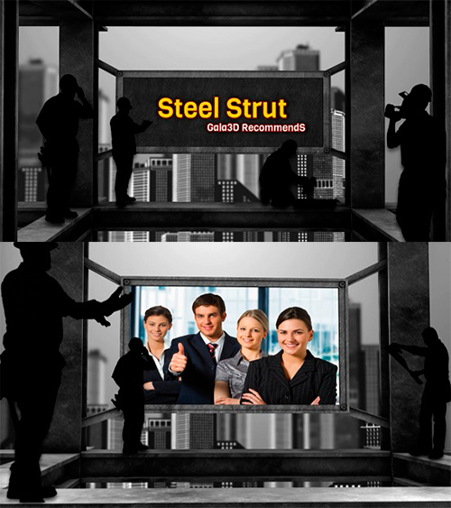   After Effects - Steel Strut