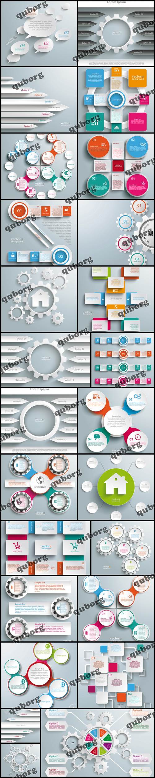 Stock Vector - Collection of Vector Design Elements 13