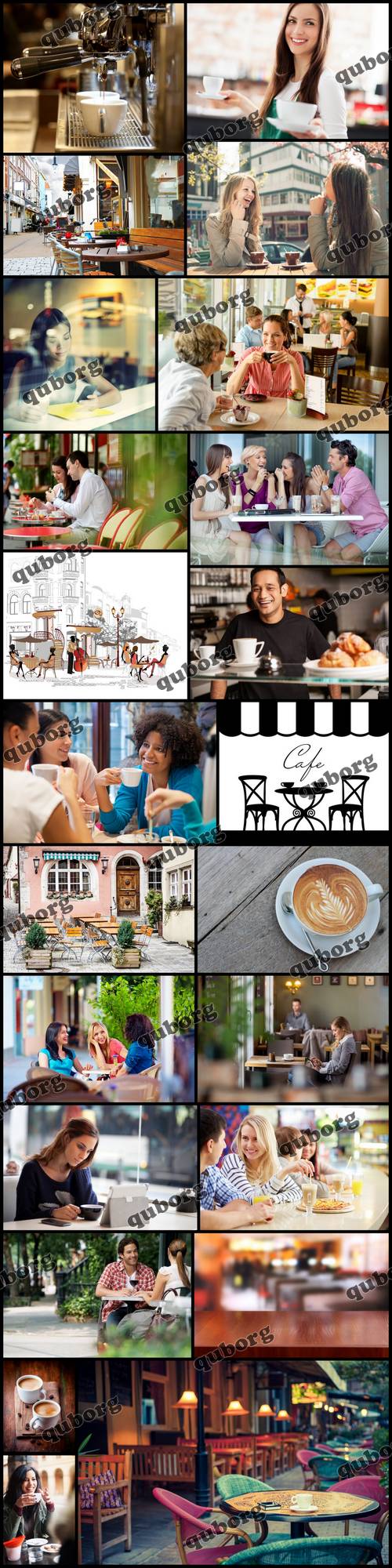 Stock Photos - People in Cafe