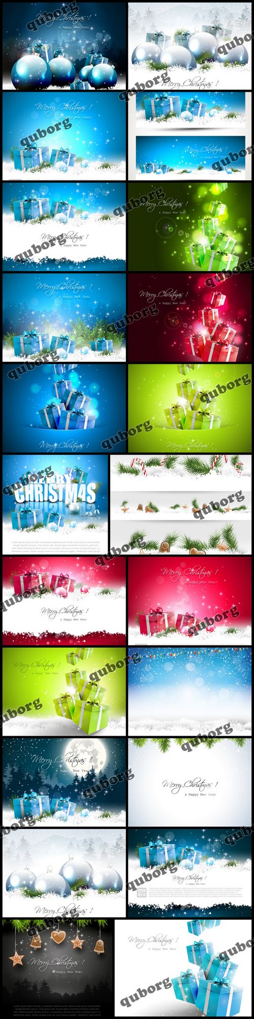 Stock Vector - Christmas Elements Collection 2