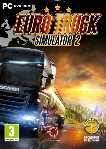 Euro Truck Simulator 2 [v.1.7.0.48147 + 2 DLC] (2012/Rus/Repack by z10yded)