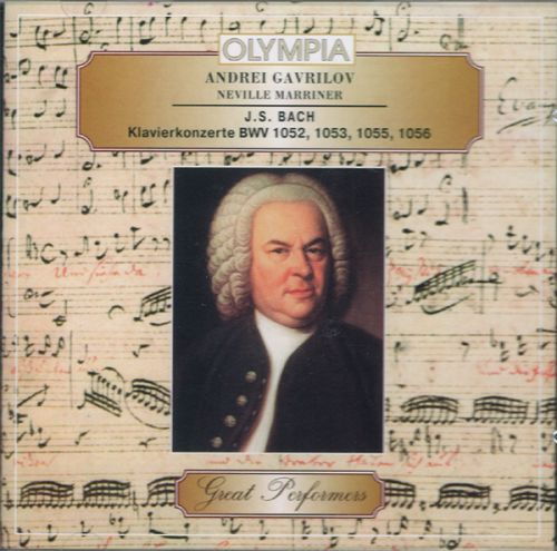 Бах / Bach - 7 концертов для клавира и камерного оркестра, французская сюита №5 [Гаврилов, Marriner - ASMF] (2003) MP3