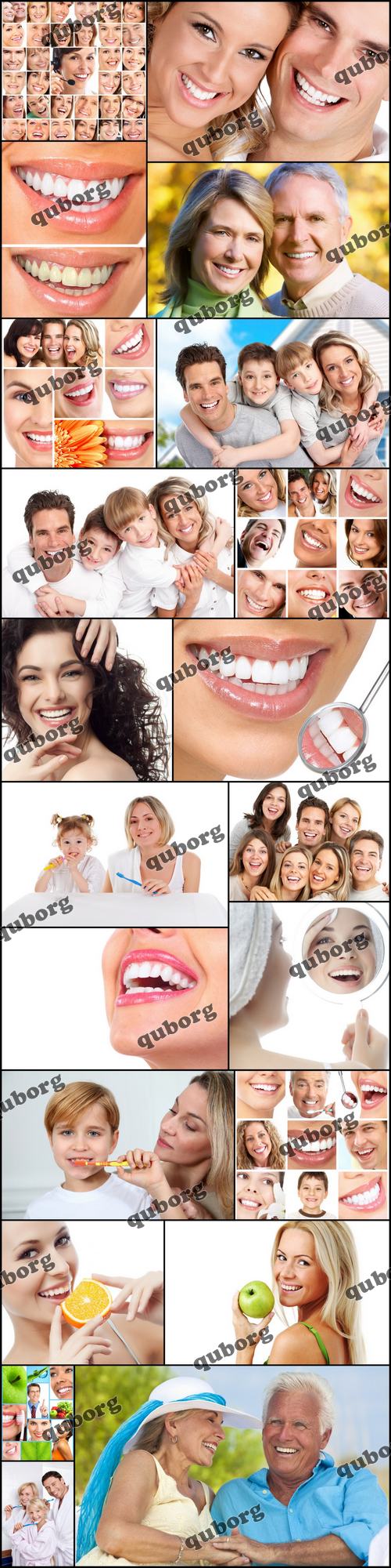 Stock Photos - Beautiful and Healthy Smile