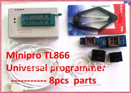 Программатор MiniPro TL866CS. Работа. Первые шаги (2013)