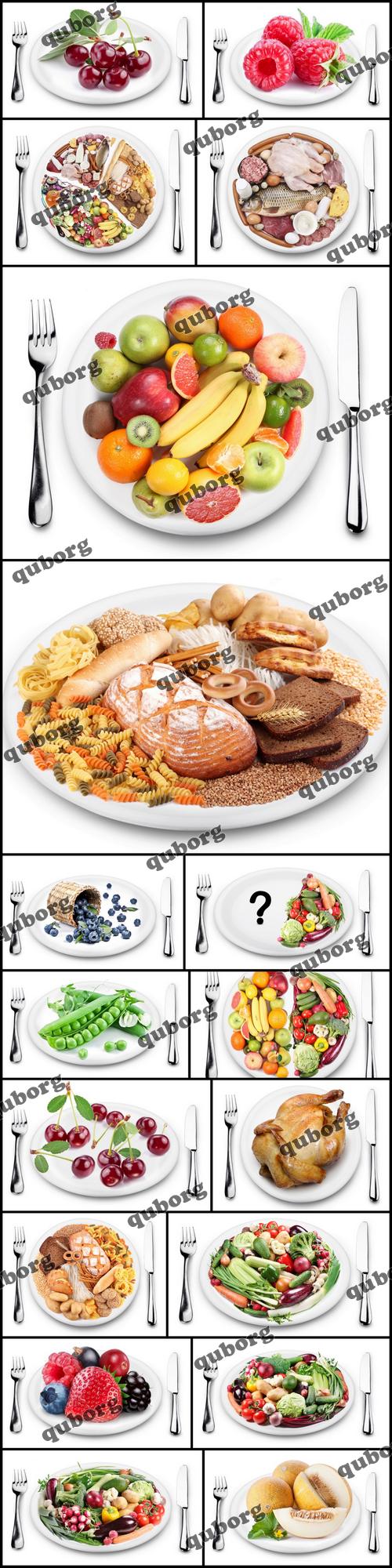 Stock Photos - Food on a Plate