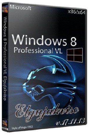 Windows 8 Pro x86/x64 VL Elgujakviso Edition v17.11.13 (RUS/2013)