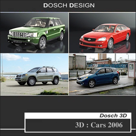 [3DMax] DOSCH DESGIN 3D Cars 2006