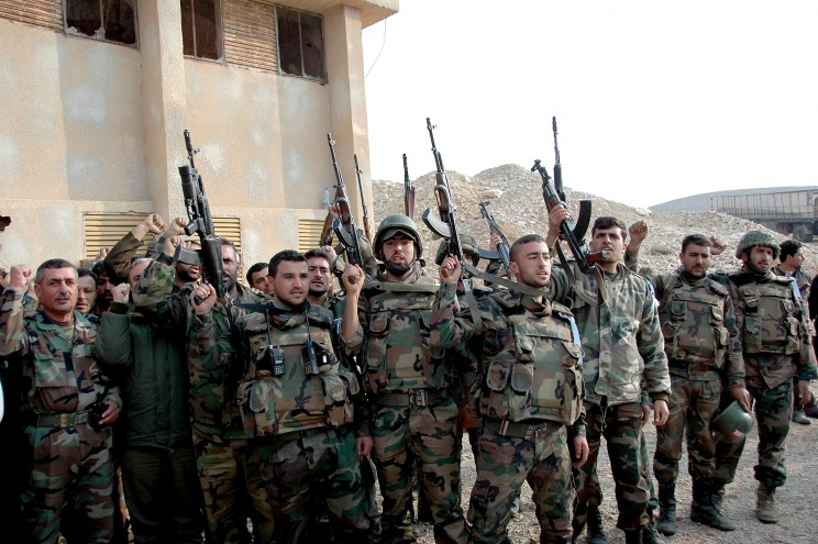 Сирийские войска отразили контратаки боевиков на подступах к Дамаску