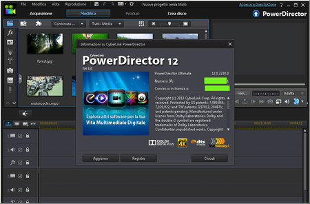 CyberLink PowerDirector Ultimate 12.0.2230.0 + Content Pack