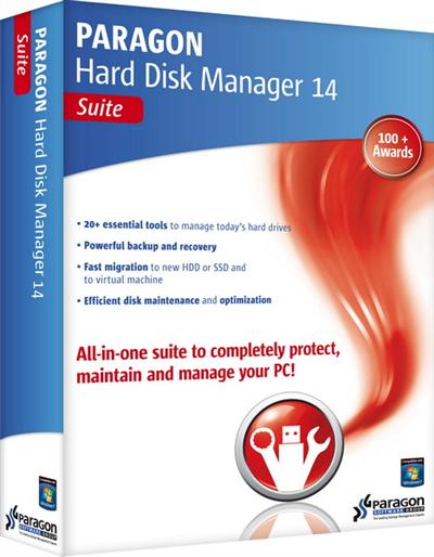 Paragon Hard Disk Manager 14 Suite 10.1.21.136 32bit & 64bit :March/01/2014